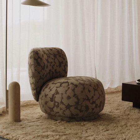 Ferm Living Rico Lounge Piccolo Cilla - Taupe Taupe