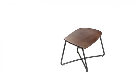 Black Frame | Dark Brown Leather