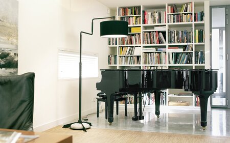 Functionals Swivel Floor Light