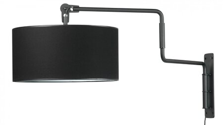 Functionals Swivel Wall Light - Black Shade | Black Frame