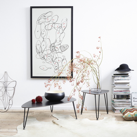 Vincent Sheppard Rozy Coffee Table von Vincent Sheppard Schwarzes HPL