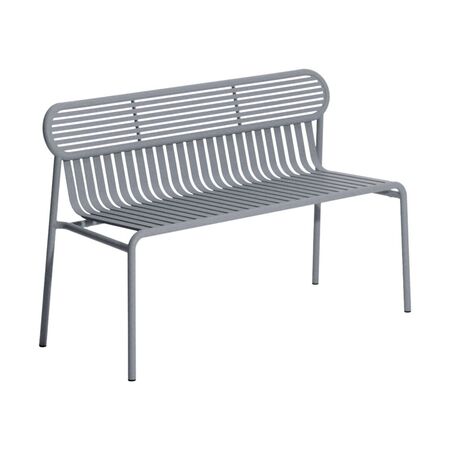 Petite Friture Bench Week-End von Petite Friture  Stone grey
