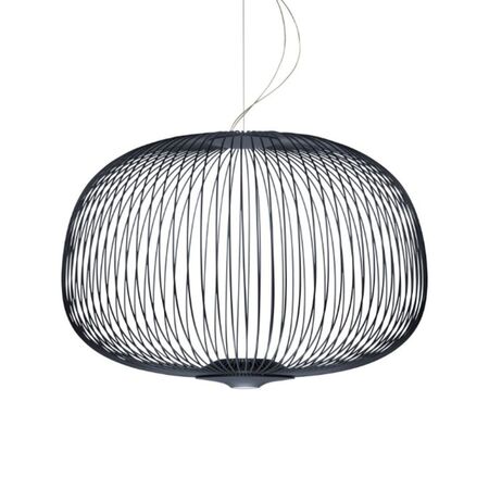 Foscarini Foscarini Spokes 3 - Pendelleuchte  Bluetooth - Casambi App, Graphit