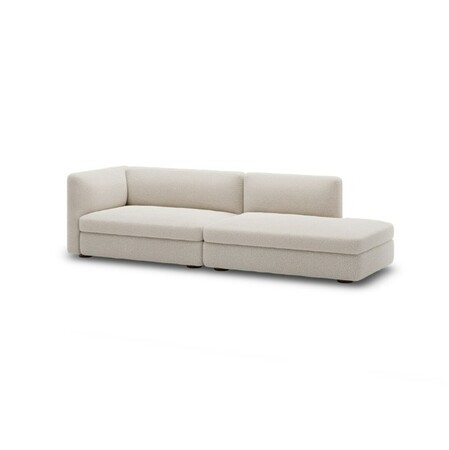 Modularsofa Coda mit offenem Element rechts von New Works