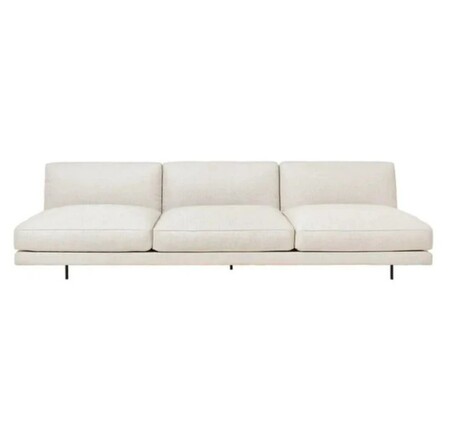 Gubi Gubi Flaneur 3-Sitzer Sofa ohne Armlehne