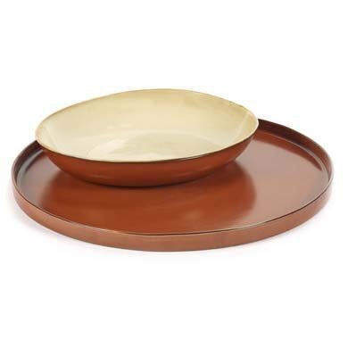 Serax Servierbrett D46 H2 cm Rust