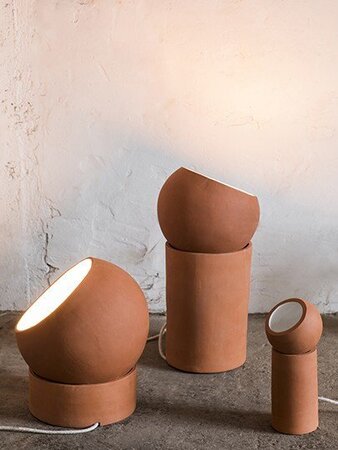 Serax Terra Floor Lamp Low D31 H36