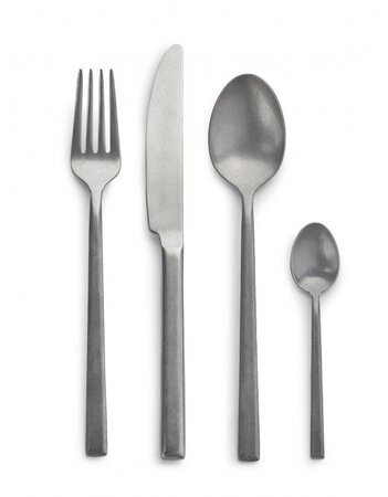 Serax Cutlery Set In Giftbox Mirror Stone Wash Pure