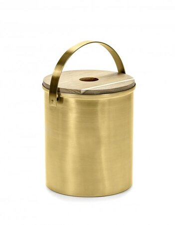 Serax Ice Bucket L Brushed - Steel Gold