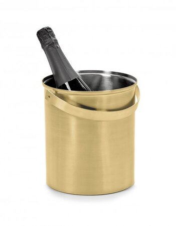 Serax Ice Bucket L Brushed - Steel Gold