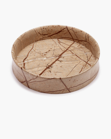Serax Tray S Brown Dune - Marmorschale