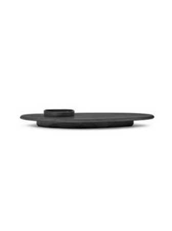 Serax Platter + Bowl - Servierbrett aus Holz - Black Dune - L 60 x B34 x H 8cm
