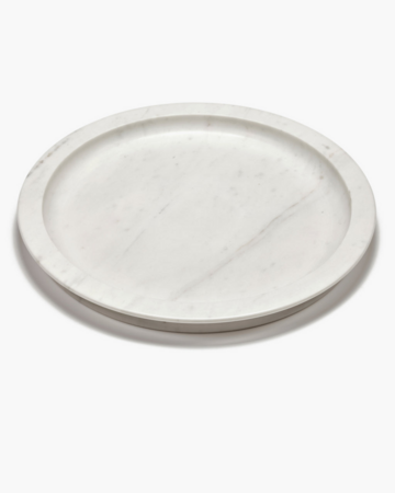 Serax Tray L White Dune - Marmorschale