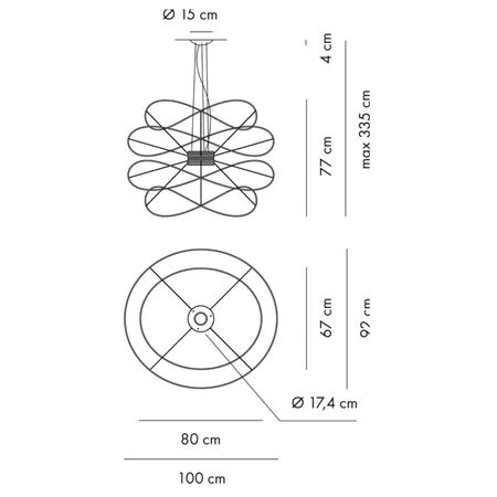 AxoLight-Hoops-Pendelleuchte-4-Ringe