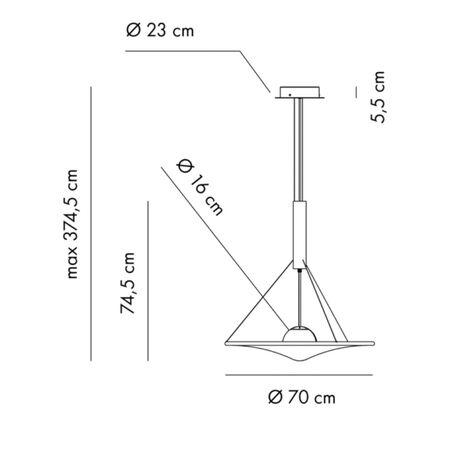 Axolight-Manto-LED-Pendelleuchte-Ø70