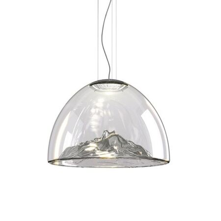 AxoLight Mountain-View-LED-Pendelleuchte-Kristall 