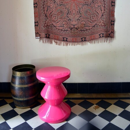 Hocker Zig Zag Pols Potten