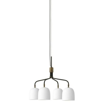 Gubi Gubi Howard Chandelier 4 Arm Short - Kronleuchter Bone China