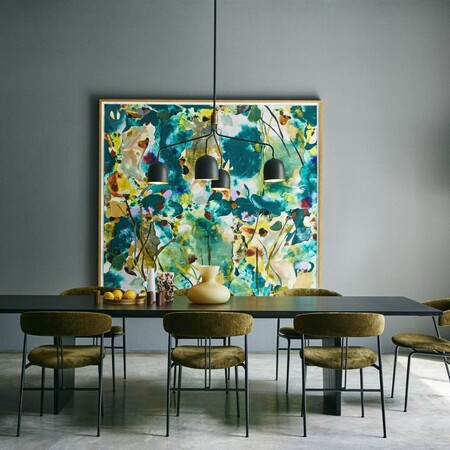 Gubi Gubi Howard Chandelier 4 Arm Long - Kronleuchter