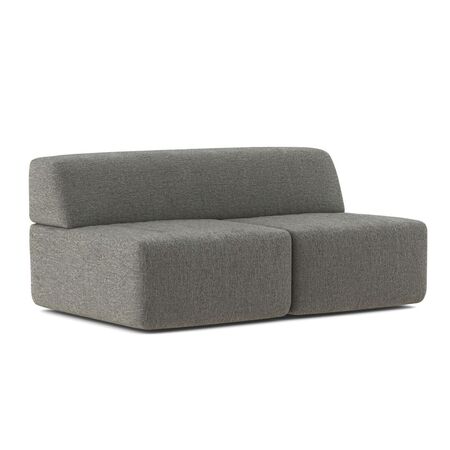 Classicon Module A Zweisitzer Mitte Sofa Soft Stone von Classicon Pamir RE - Stahlgrau 996