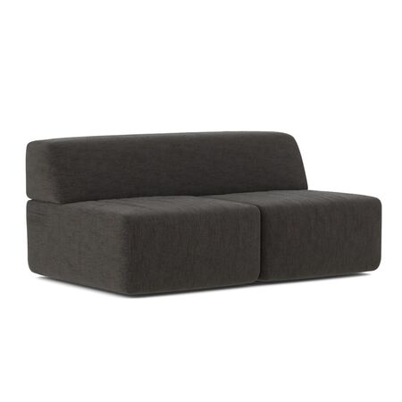 Classicon Module A Zweisitzer Mitte Sofa Soft Stone von Classicon Tinto - Grüngrau 999 