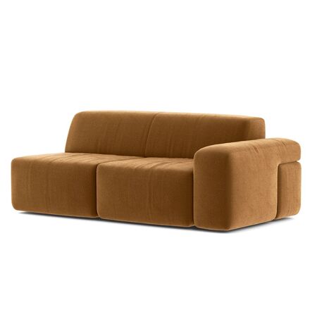 Classicon Module C Zweisitzer Rechts Sofa Soft Stone von Classicon Andro Plus - Kupfer 824 