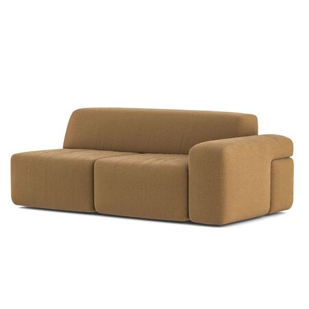 Classicon Module C Zweisitzer Rechts Sofa Soft Stone von Classicon Tinto - Caramel 185