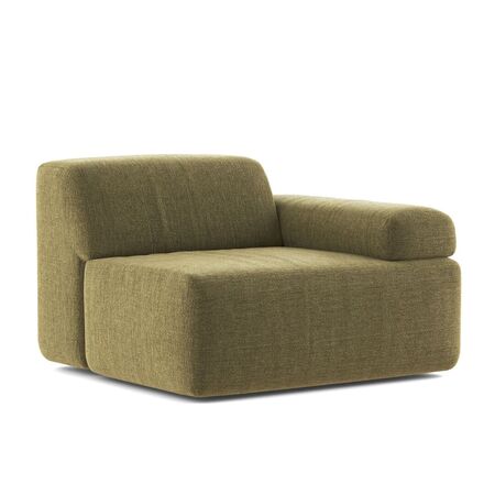 Classicon Module F Einsitzer Rechts Sofa Soft Stone von Classicon Andro Plus - Grünbeige 193