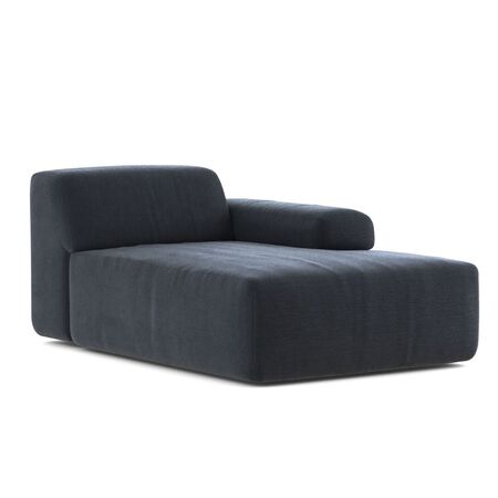 Classicon Module H Recamier Rechts Sofa Soft Stone von Classicon Andro Plus - Blau 555