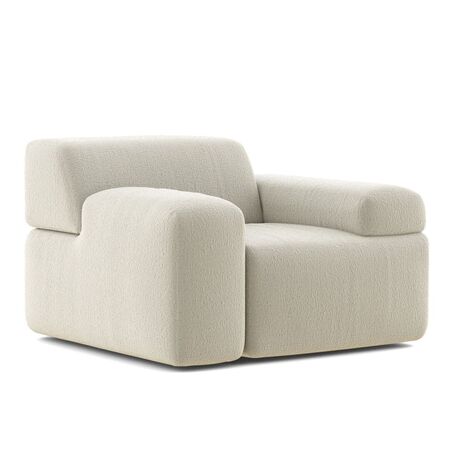 Classicon Sessel Module K Soft Stone von Classicon Pamir RE - Weiss 910