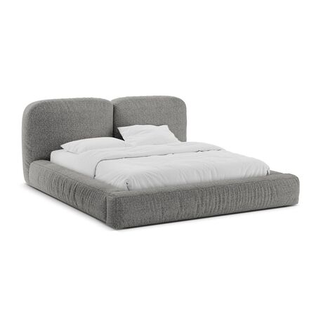 Micadoni MICADONI MARTINA Bett Boucle Monet - Graphite, B: 140 cm