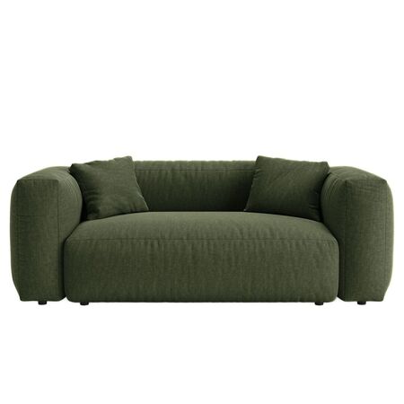 Micadoni MICADONI MARTINA 2 Sitzer Sofa Velvet - Green