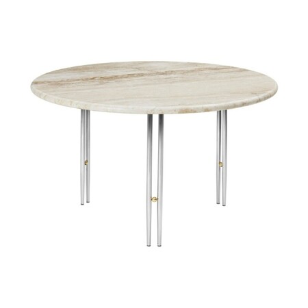 Gubi Gubi Ioi Coffee Table Chrome / Brass Sphere, Ø: 70 cm