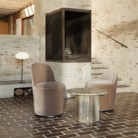 Gubi Tail Dining Chair - Stuhl Vollgepolstert