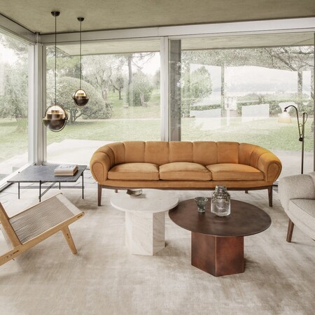 Gubi Gubi Croissant 3-Sitzer Sofa