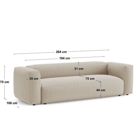 Micadoni MICADONI MARTINA Schlafsofa