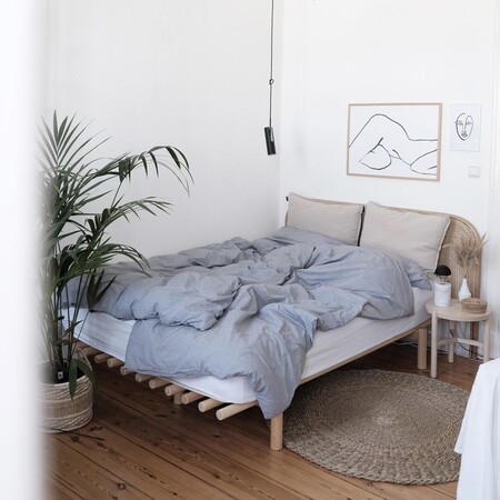 Karup Pace Bed Klar lackiert 101, 140 x 200 cm