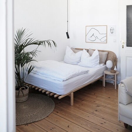 Karup Pace Bed Klar lackiert 101, 140 x 200 cm
