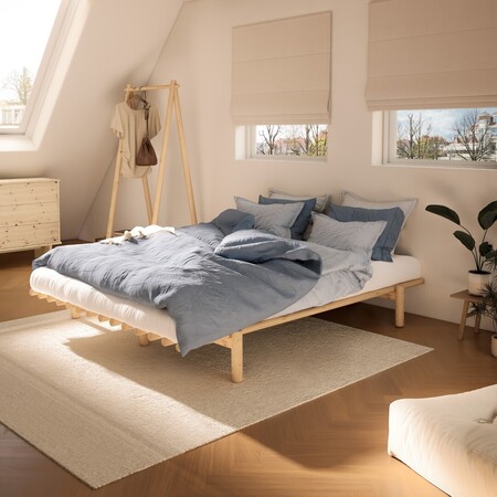 Karup Pace Bed Klar lackiert 101, 140 x 200 cm