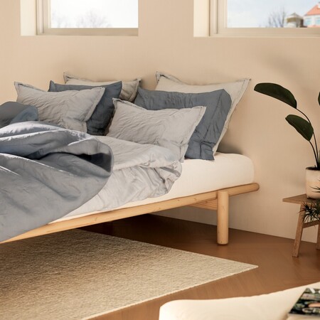 Karup Pace Bed Klar lackiert 101, 140 x 200 cm