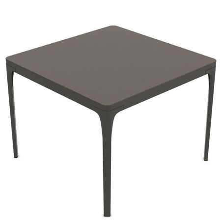 Ethimo Ethimo Play Square Dining Table Warmes Grau, L: 99 cm / B: 99 cm , Pietra Ceramica Graphite