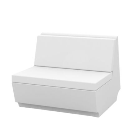 Vondom Vondom Rest Armless - Sofa  White, Basic 
