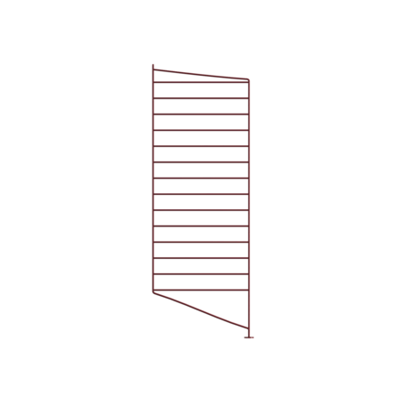 String Furniture Floor Panels / Pack 1 Dunkelrot, H: 85 cm, T: 30 cm