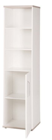 Roba Standregal Moritz Korpus & Fronten Weiss Dekorelemente Luna Elm
