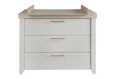 Wickelkommode Helene Mit Ansatz 3 Schubladen Soft-Close