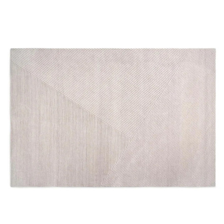 Northern Row Rug Large Hellgrau