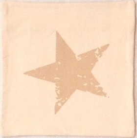 Lorena Canals PACK Vintage Star Rug + Cushion - Mustard