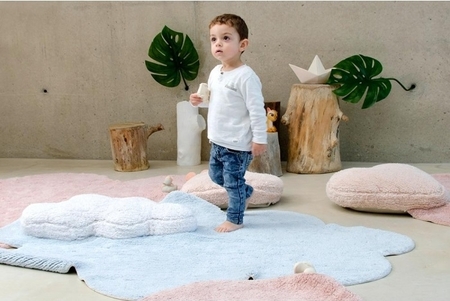 Lorena Canals Puffy Dream Blue 110 cm x 170 cm