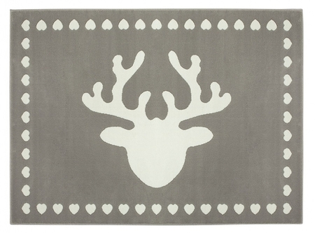 Lorena Canals Reindeer Grey 140 x 200 cm