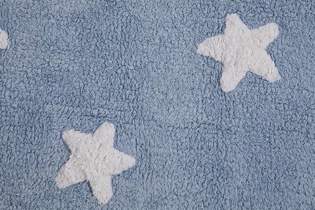 Lorena Canals Blue Stars White 120 x 160